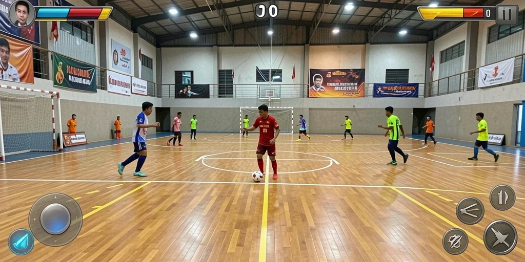 Level menantang yang menguji keterampilan pemain.