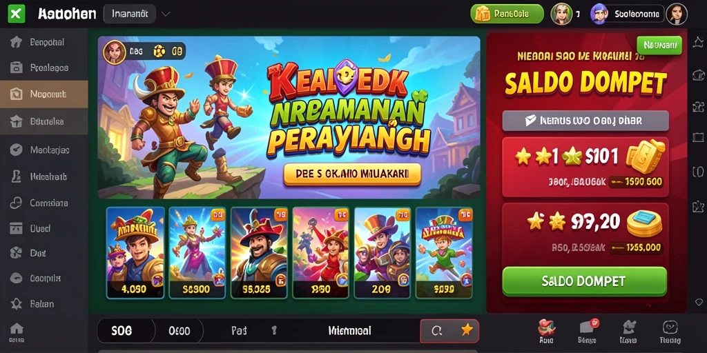 Sistem bonus yang menguntungkan bagi pemain.