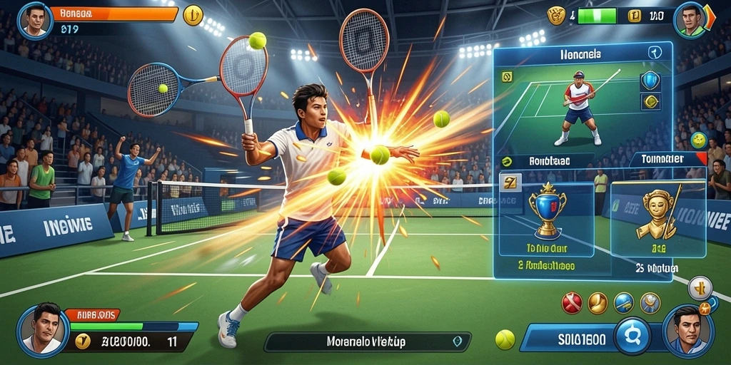 Screenshot memperlihatkan sistem reward yang menggiurkan.