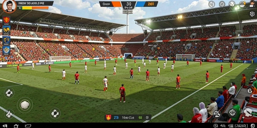 Screenshot ketiga: Menu kustomisasi karakter yang intuitif.