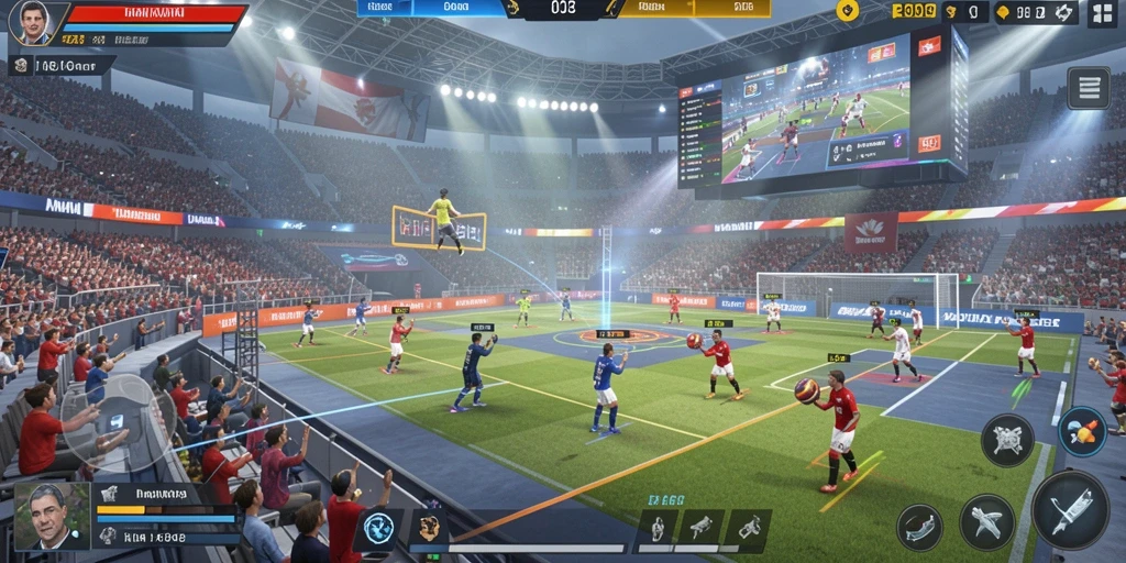 Sistem level-up yang meningkatkan pengalaman bermain.