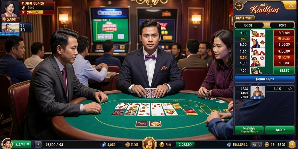 Gambaran grafis yang indah dalam game VIRUS88.
